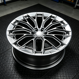 Jantes de course noires profondes JWYC 17-24 pouces, en aluminium aviation 6061 forgé, 5x120 PCD - Product Image 3