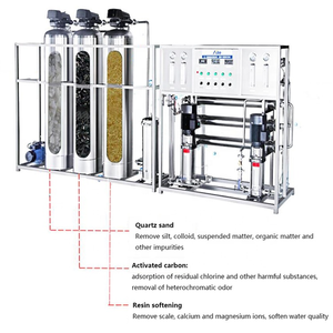 Système de purification d'eau par osmose inverse industrielle Aile Brand 100L/H avec contrôle PLC pour l'industrie agroalimentaire et l'agriculture - Product Image 3