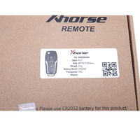 Xhorse XNFO01EN Clé de voiture intelligente Super Remote pour version anglaise Programmeur de clé automatique Version anglaise pour type Ford