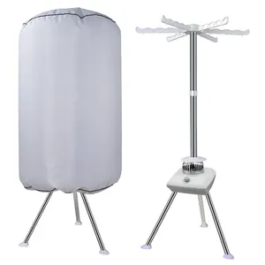 New product 110v easy home full aluminum folding clothes dryer hanger hanging clothes dryer machine