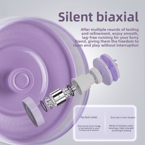 <span class=keywords><strong>Rueda</strong></span> de Ejercicio Silenciosa, Ecológica y Duradera de Plástico para Mascotas, Accesorio Saludable para Jaulas de Interior, Gimnasio para Hámsteres, Juguetes Seguros para Todas las Estaciones - Product Image 3