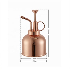 250มิลค่ะมินิสแตนเลสซาตินเงิน,ชุบโครเมี่ยมสีโลหะหมอกเครื่องพ่นสารเคมีหัวขวดน้ำ - Product Image 6