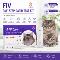 Kit de test rapide Relaxin FRL pour chats, soins des animaux de compagnie, 10 tests par boîte