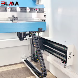 Presse plieuse hydraulique BLMA WE67K 200T3200 CNC, presse plieuse pour le traitement des métaux avec <span class=keywords><strong>programme</strong></span> Delem DA53TX 2D, 4+1 axes - Product Image 6