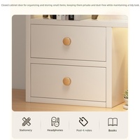 Nouvelle étagère de rangement de bureau moderne en PVC, bibliothèque de bureau minimaliste, organisateur de bureau vertical multi-niveaux, bibliothèque de poste de travail