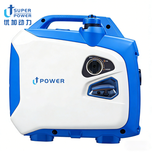 Générateur d'électricité portable silencieux à essence 5 kW 220 V 50 Hz avec démarrage à distance et moteur refroidi par air pour le camping - Offre spéciale - Product Image 4