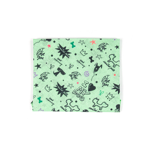 طوق مثلث الشكل للكلاب بدون مشبك لسهولة الارتداء، يتميز بطبعات ممتعة، مثالي للكلاب الصغيرة والأزياء الأنيقة للحيوانات الأليفة - Product Image 4