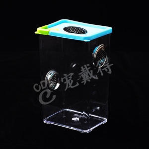 Reptilien zucht box Transparenter Reptilien tank Terrarium Insekten spinnen Eidechse Frosch Schildkröte Fütterung sbox - Product Image 5