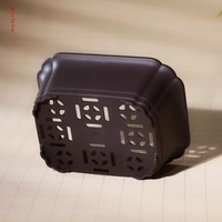 Maceta de resina estilo chino para suculentas, maceta transpirable de nuevo estilo para bonsáis, maceta engrosada para control de raíces, maceta para techo/balcón