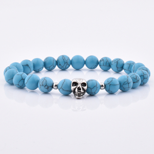 Fait à la main fou Agate pierre en acier inoxydable <span class=keywords><strong>gorille</strong></span> charme perlé bijoux Bracelet bijoux bracelets à breloques ensembles pour la vente en gros - Product Image 3
