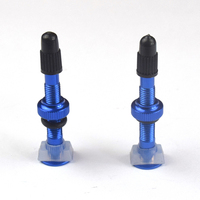 Toolon Nouveau pneu plein coloré personnalisable sans chambre à air avec valve Presta pour VTT en alliage de zinc pour gonflage et dégonflage