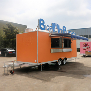 Remorque alimentaire mobile homologuée pour la route, conforme aux normes DOT et UE, avec châssis stable pour les États-Unis et l'Europe - Product Image 6