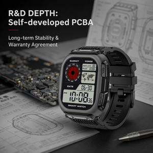 Montre connectée de sport GPS DM66, écran AMOLED, cartes hors ligne, étanche 5ATM, GPS multi-satellites, appels Bluetooth, fitness, randonnée, course à pied - Product Image 6