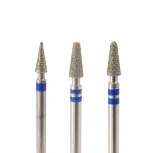 Elektrische Nail Buffer Taper Cone Vorm Diamant Cuticle Boor Voor Nail Boor