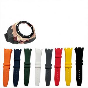 Kit de modification Upro Luxury GA2100 pour boîtier en acier inoxydable avec lunette sertie de diamants et bracelet en caoutchouc pour montre Casio GA-2110 GAB-2100 - Product Image 3