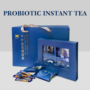 Thé instantané <span class=keywords><strong>Boutique</strong></span> Coffret cadeau Thé noir instantané biologique Gestion du corps en poudre Améliore le métabolisme Thé pour perdre du poids sainement - Product Image 2