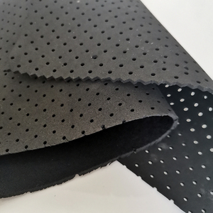 1mm 2mm <span class=keywords><strong>Neoprene</strong></span> Tecido Impermeável Perfurado Respirável para Mergulho Piquenique Pad Laptop Bags com Poliéster Nylon Prata Fibra - Product Image 3