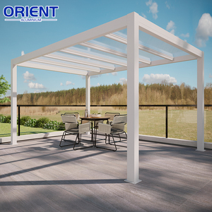 <span class=keywords><strong>Pergola</strong></span> automatique de luxe en aluminium <span class=keywords><strong>avec</strong></span> lames rotatives pour l'espace extérieur au bord de la piscine - Product Image 5