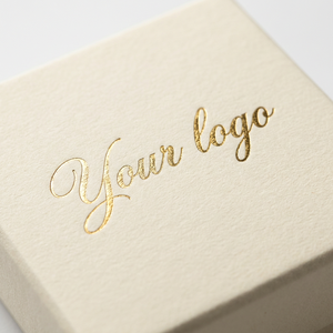 Luxury cream-white magnetic gift box with custom foil label, suitable for 3ml, 5ml, and <b>10ml</b> mini glass <b>bottles</b> - Product Image 3