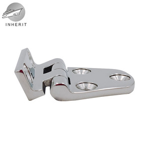 Charnière en acier inoxydable 316, plaque incurvée 54x37 70x37, qualité marine, angle droit, pour réparation et remplacement, surface polie - Product Image 4