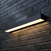 Éclairage linéaire LED encastrable continu IP65 étanche avec driver sans scintillement pour l'éclairage industriel des entrepôts et usines