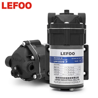 Pompe de surpression à diaphragme LEFOO 24VDC 50GPD 36L/h, filtre à eau, petite pompe de surpression électrique RO pour système d'eau sous évier