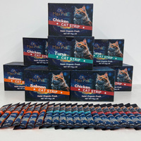 Friandises à lécher crémeuses pour chats Max Pet, bâtonnets de collation au poulet, au thon et au saumon, vente en gros