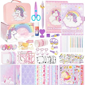 Kit <span class=keywords><strong>de</strong></span> journalisation DIY pour filles, jouets <span class=keywords><strong>de</strong></span> journalisation pour les 8 ans et plus, ensemble <span class=keywords><strong>de</strong></span> papeterie artistique et artisanale, cadeaux d'anniversaire pour adolescentes - Product Image 1