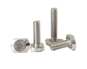 ราคาโรงงาน สกรูหัวที สแตนเลส 304 316 ขนาด M6 M8 M12 - Product Image 4