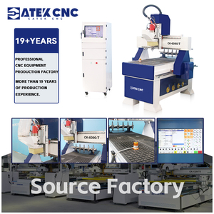 Petit routeur CNC linéaire ATC abordable routeur en bois <span class=keywords><strong>avec</strong></span> système de contrôle de support convivial et multilingue - Product Image 1