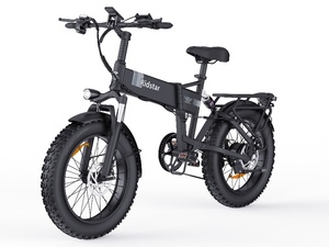 Bicicleta Eléctrica de Montaña de Aluminio con Suspensión Completa de 48V 1000W, Batería de Litio de 15AH, 7 Velocidades, Neumáticos Gruesos de 20 Pulgadas, Bicicleta Eléctrica H20 - Product Image 1
