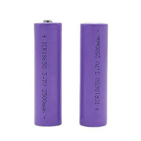 Célula de bateria 18650 lítio li ion 3.7v 2500mah, 60 células testadas usado bateria