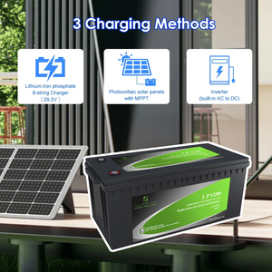 Batterie 12V 100Ah |   Batterie au lithium intelligente à décharge profonde pour applications solaires, marines et hors réseau, remplace les batteries au plomb-acide, CE UN38.3, vente en gros E-RS-24350-2, haute qualité - Product Image 1