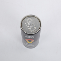 Boîtes de conserve en aluminium personnalisées à bas prix de 250 ml, 330 ml et 500 ml pour boissons gazeuses