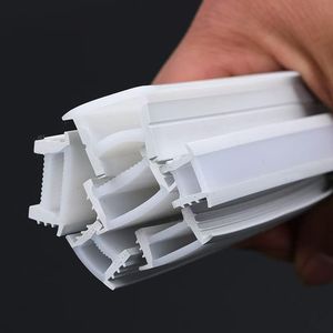 Lampu LED Linear tahan air bentuk Multi bagian, lampu LED dapat ditekuk, alur cahaya bawaan garansi 5 tahun - Product Image 6