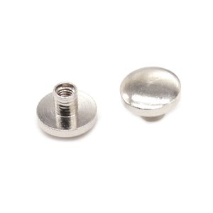 Precio de fábrica: Tornillo M3 M5 de aluminio, acero, acero inoxidable, remache ranurado para orificio ciego, fijador personalizado para prendas de vestir, decorativo para mezclilla. - Product Image 1
