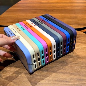 Funda Magnética Mate Semitransparente Color Caramelo 2026, Carcasa Antigolpes de TPU para <span class=keywords><strong>iPhone</strong></span> 17 16 15 Pro Max 14 Plus 12 <span class=keywords><strong>11</strong></span> - Product Image 5