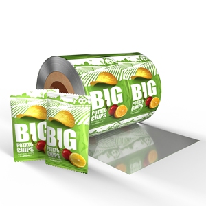 Nhà Máy Bán buôn tùy chỉnh in ấn nhiều lớp bao bì lá kẹo Twist mềm kẹo wrapper cấp thực phẩm màu lá phim - Product Image 1