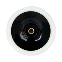 Kit de Almohadillas de Esponja para Pulir Autos de Superficie Plana de 6 Pulgadas, Rosca M14/M16, Pulidor Abrasivo de Alta Eficiencia, Adaptador para Taladro, Herramientas para Encerar