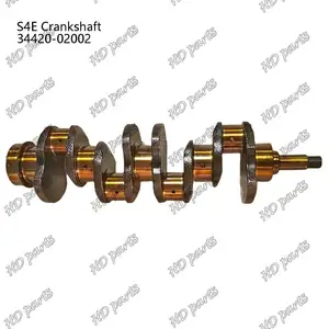 Cigüeñal S4E 34420-02002 adecuado para piezas de motor Mitsubishi