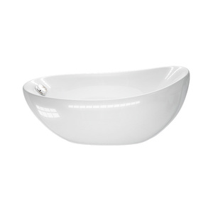 Nouvelle conception de <span class=keywords><strong>baignoire</strong></span> à remous d'angle intérieure blanche de 1,4 m avec drain central, <span class=keywords><strong>baignoire</strong></span> en acrylique pour adultes dans la salle de bain - Product Image 3