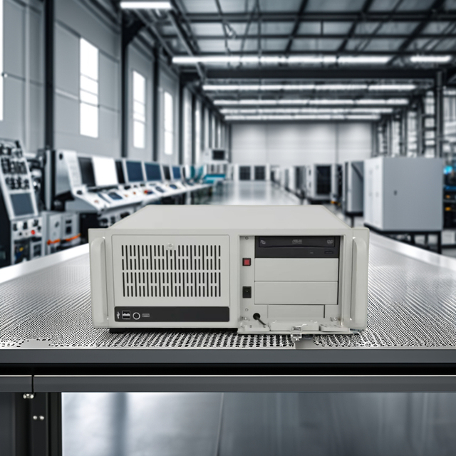 Overhead Desktop Industrial Server PC 1U 2U 4U Rackmount Core I3 I5 I7 2TB Embedded Control Computer with Linux Operating System