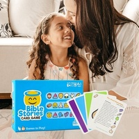 Christianisme cadeau personnalisé enfant enfants jésus Christ Bible histoire motif cartes mémoire jeu jeu ensemble