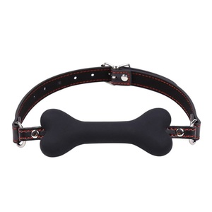 BDSM Bondage Restraints Dog Bone Mouth Bite, Mouth Gag for Adult Sex Foreplay - Product Image 3