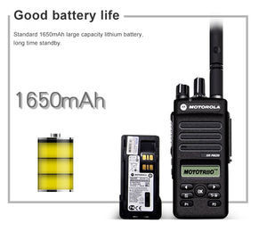 วิทยุสื่อสารมือถือระบบ UHF DP2600e วิทยุมือถือระบบ UHF DP2600วิทยุสองทาง Motorola Xir DEP570e P6620i วิกิโทกิ - Product Image 4