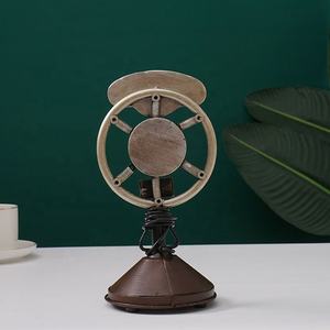 Figura de micrófono de hierro para decoración del hogar, manualidades de Metal Vintage, regalo de cumpleaños, manualidades de juguete para niños - Product Image 5