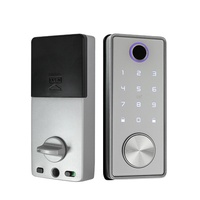 YAGU Mini cerradura inteligente corta Contraseña de entrada sin llave de tarjeta IC cerradura antirrobo Oficina código digital automático cerrojo cerradura de puerta