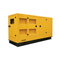 Groupe électrogène diesel silencieux 100 kW-200 kW avec capot insonorisé 75 dB pour l'alimentation de secours des hôpitaux et des hôtels