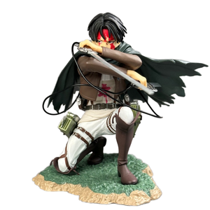 Attaque Géant <span class=keywords><strong>Bataille</strong></span> Dommages Soldats Agenouillés <span class=keywords><strong>Bataille</strong></span> Sanguine Édition Spéciale 1:1 Échelle PVC Modèle Jouet Fantasy Sci-Fi Thème - Product Image 1