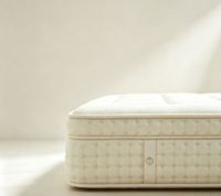 Matelas King Size pour hôtel, ressorts ensachés, Euro Top, orthopédique, en latex naturel, double, Queen, en mousse à mémoire de forme gel